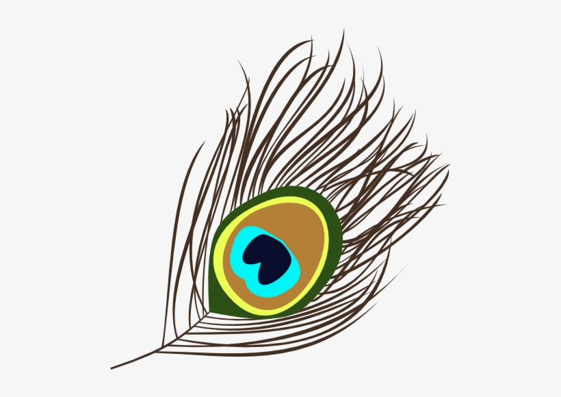 Peacock Feather Transparent - Peacock Feather Clipart Png, transparent png #588280