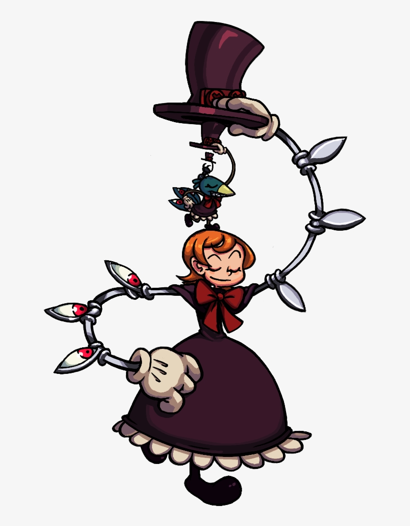 Peacock Taunt - Skullgirls Peacock Png, transparent png #588495