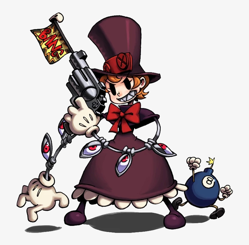 Skullgirls Peacock - Skullgirls Peacock Art, transparent png #588512