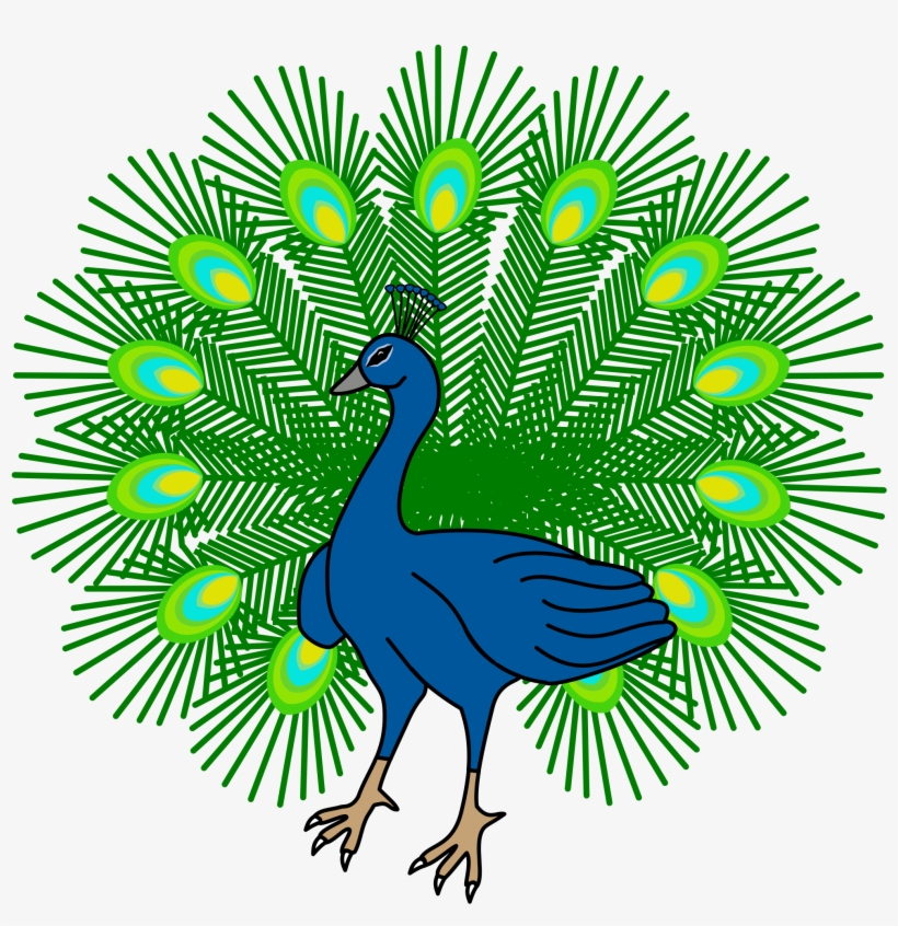 Download Images Free Peacock - Coat Of Arms Peacock, transparent png #588540