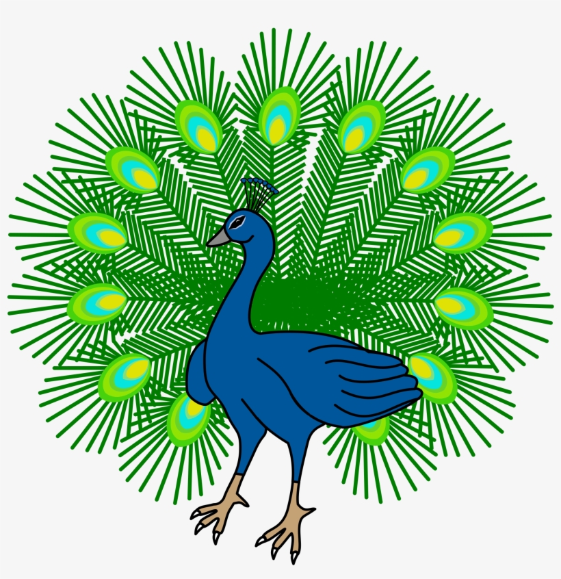 Download Images Free Peacock - Coat Of Arms Peacock, transparent png #588540