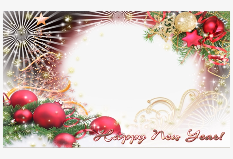 Happy New Year Frames 2017, transparent png #588577