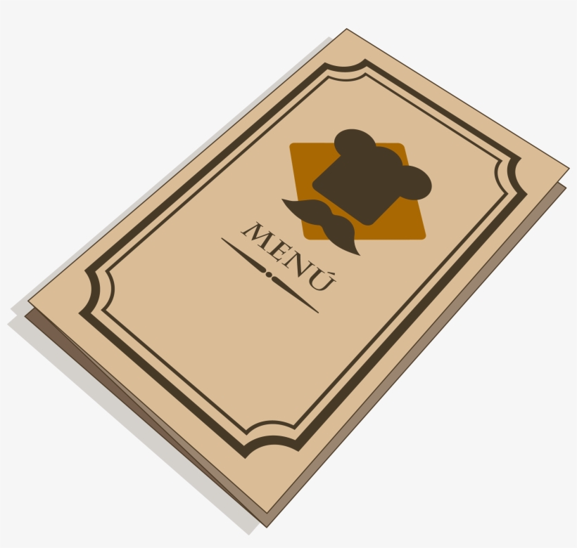 Carta Menú Cerrada - Carta De Menu Png, transparent png #588726
