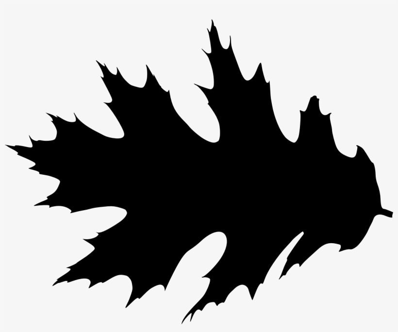 Free Download - Leaf Silhouette Clipart, transparent png #588753