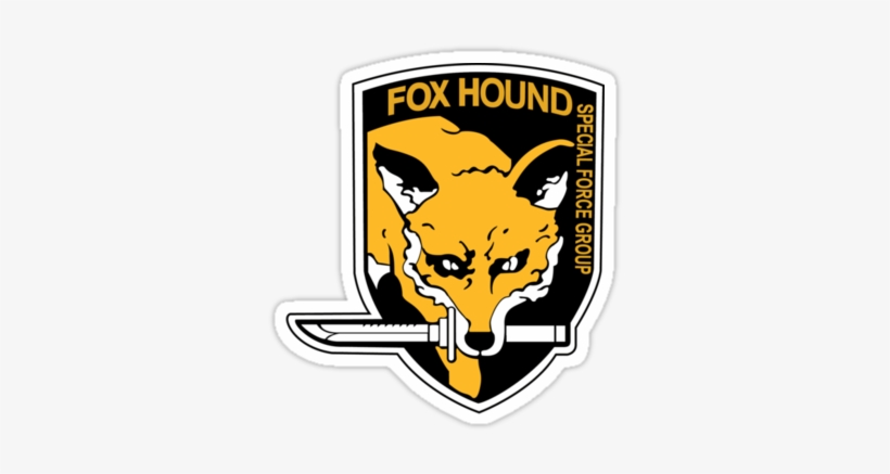 Metal Gear Alert Png - Metal Gear Solid Foxhound Logo, transparent png #588776