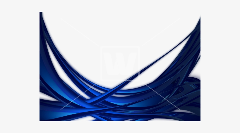 Wavy Element Png - Cool Blue Design Png, transparent png #588926
