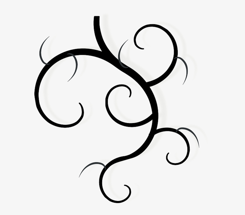 Corner Scroll Designs - Swirl Clip Art, transparent png #588962