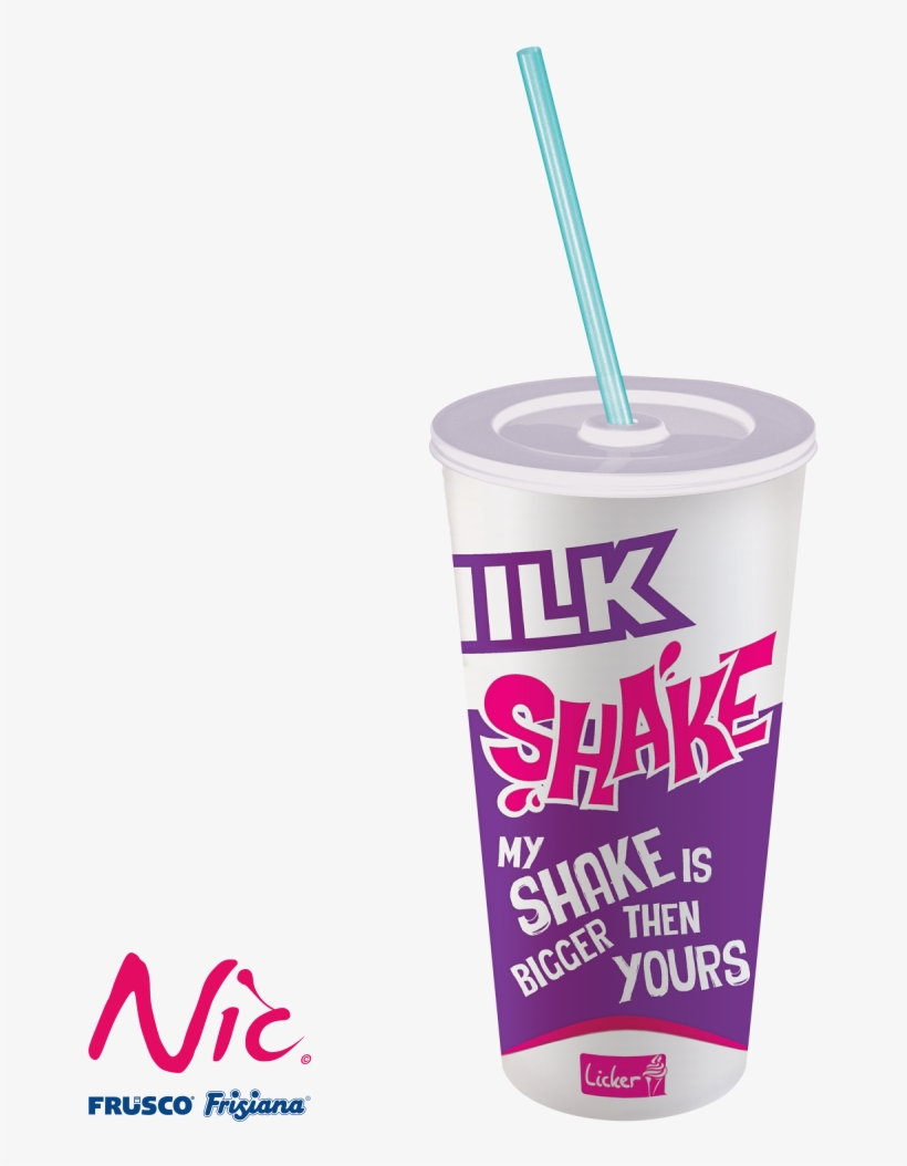 Milkshake 500cc - Drinking Straw, transparent png #589053