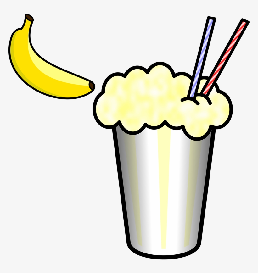 Symbol Drinks - Talksense - Banana Milkshake Clipart, transparent png #589194