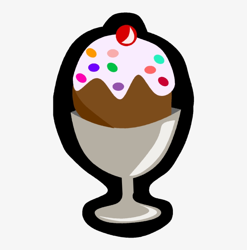 Ice Cream Sundae Clip Art - Ice Cream Sundae Clipart Art, transparent png #589210