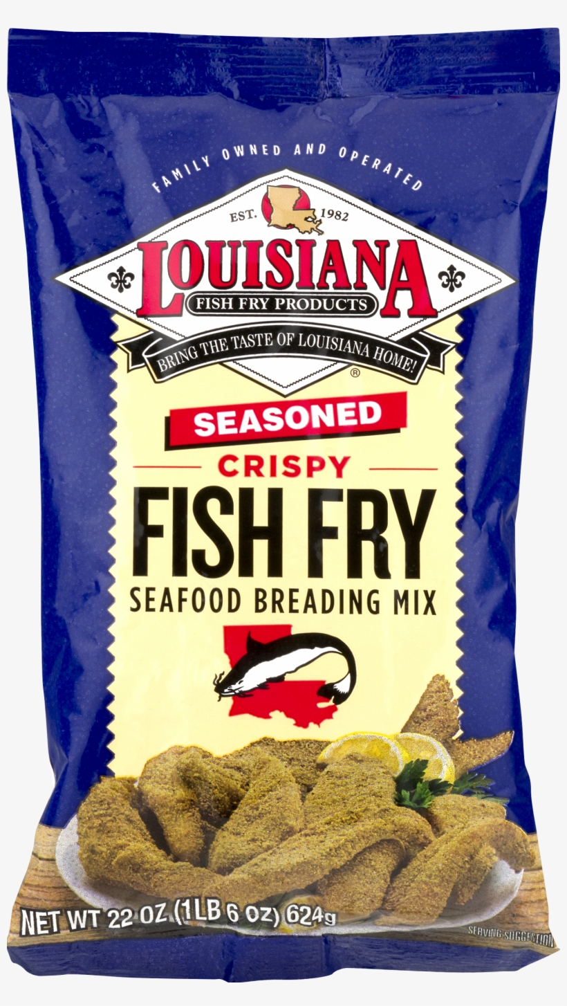 Louisiana Crispy Fish Fry Seafood Breading Mix, 22, transparent png #589549