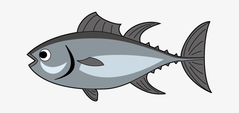 Fishing Clipart Fish Food - Tuna Clipart, transparent png #589848