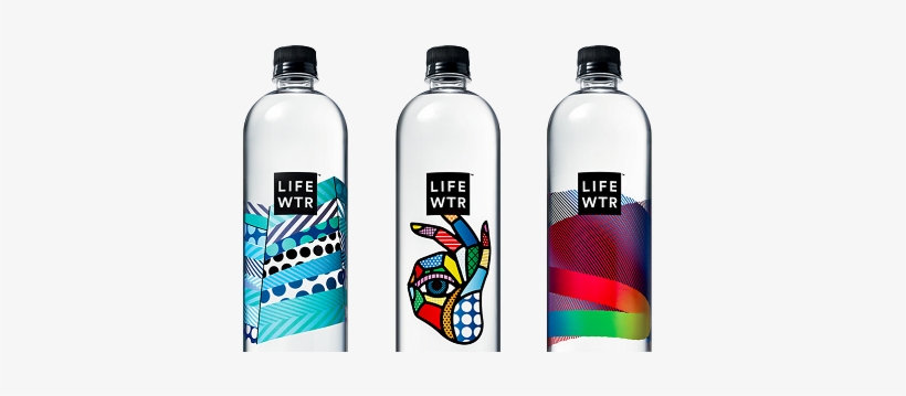 Lifewtr Premium Purified Water Ph Balanced With Electrolytes, transparent png #589943