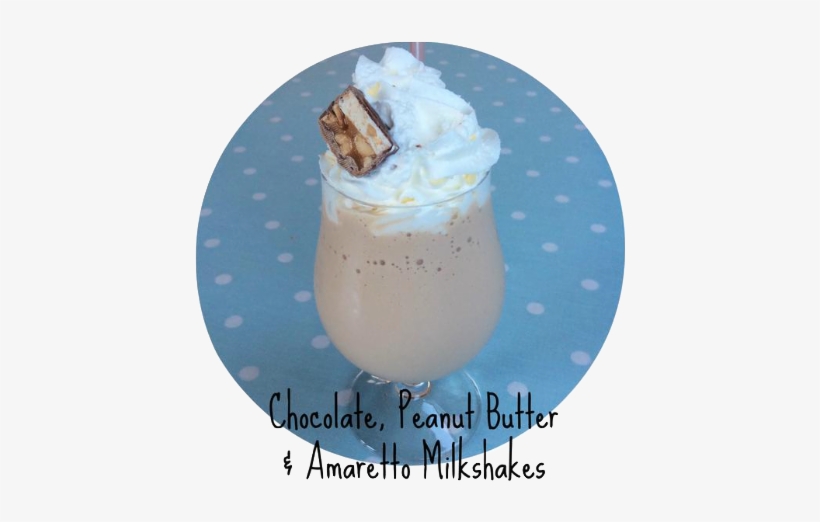 Chocolate Peanut Hottie And Amaretto Milkshake - Chocolate, transparent png #589971