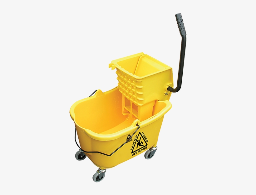 Maxirough® Mop Bucket & Wringer - O-cedar Commercial Maxirough Mop Bucket And Wringer, transparent png #5800100