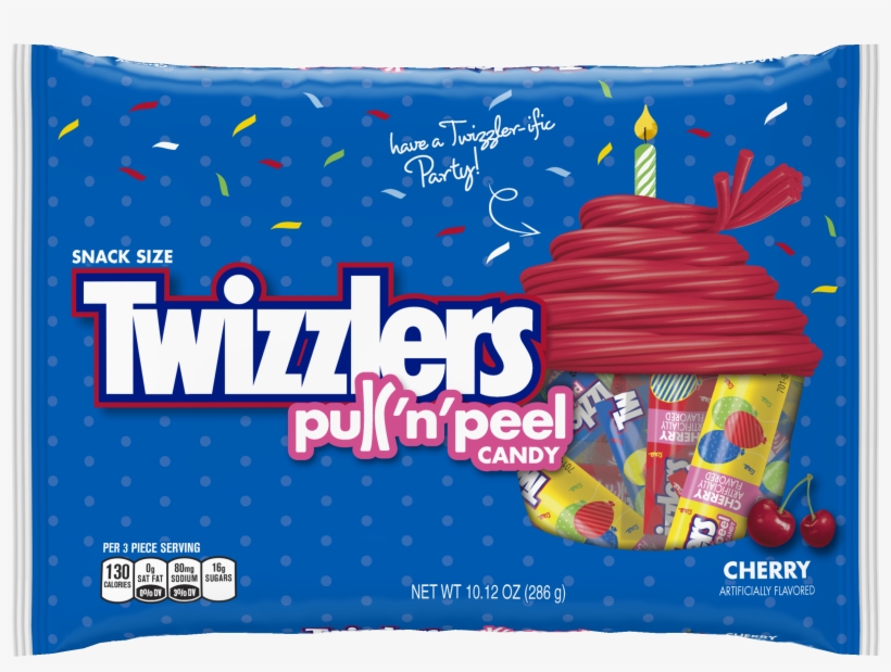 Twizzlers Pull-n-peel Candy, Watermelon - 14 Oz Bag, transparent png #5800147