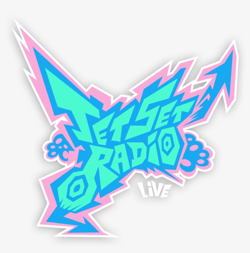 Jetsetradio - Live - Jet Set Radio Logo Font, transparent png #5800302