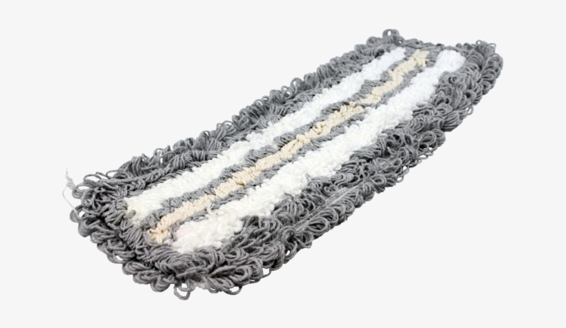 Floor Mop Qleaniq®, Cotton, 40cm, Grey - Necklace, transparent png #5800844