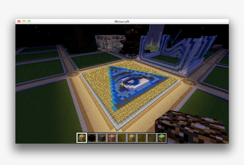 Heres Some Night Shots I Just Took - Minecraft All Seeing Eye, transparent png #5801552