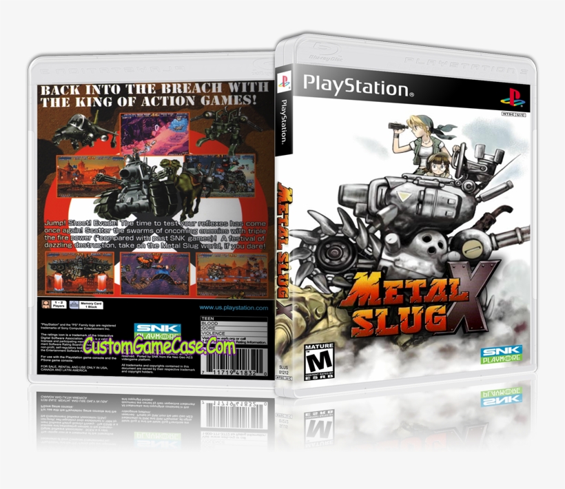 Metal Slug X - Playstation, transparent png #5801968
