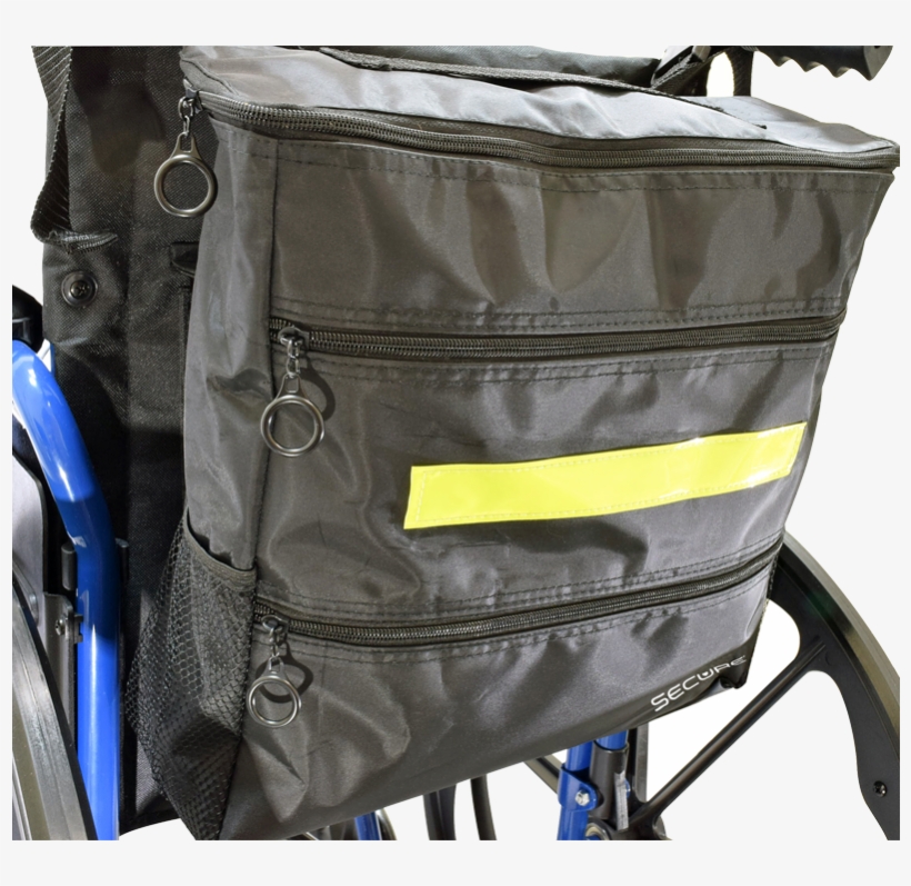 Secure® Wheelchair Backpack In Black - Pembrook Wheelchair Backpack Bag Black, transparent png #5803101