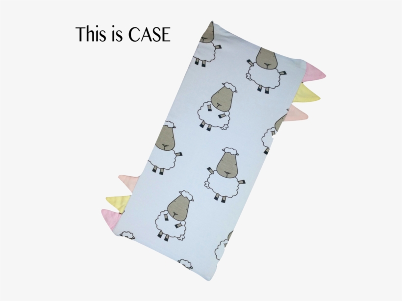 Bed-time Buddy Case Blue Big Sheepz With Color Tag - Yellow, transparent png #5803876