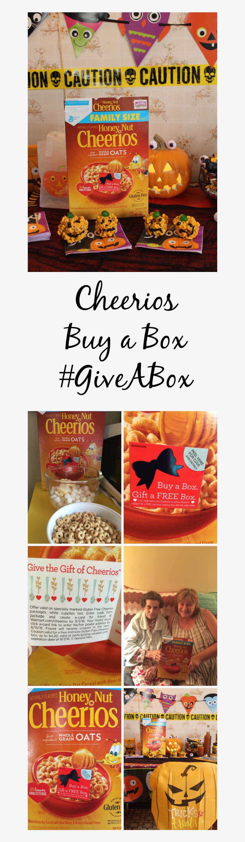 Cheerios Buy A Box Give A Box 24 - Cheerios Honey Nut Cereal - 21.6 Oz Box, transparent png #5804498