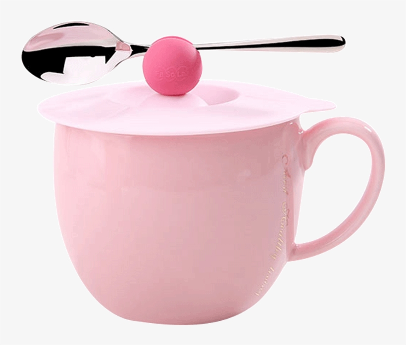 Japanese Brand Silicone Cup Cover Food Grade Cup Lid - Cup, transparent png #5804679