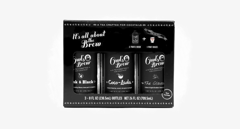 Img - Owl's Brew Coco Lada Cocktail Mix Tea - 8 Fl Oz Bottle, transparent png #5804779