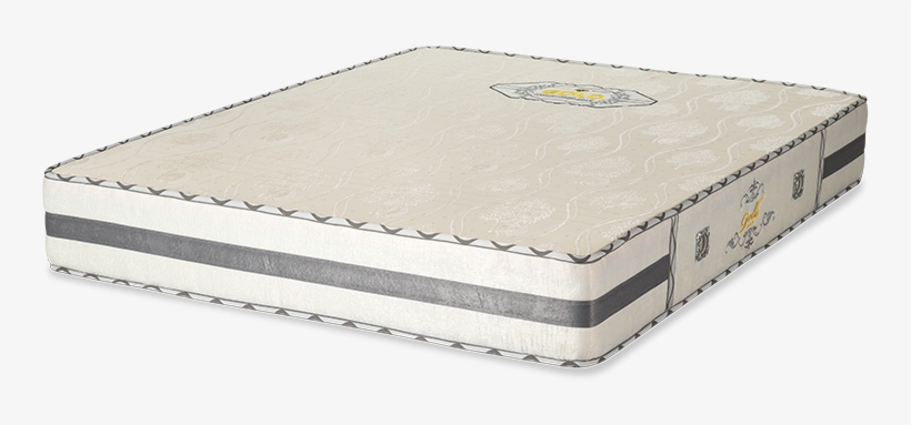 Gold 2-strip Pocketed Coil Latex Mattress - Mattress, transparent png #5806324