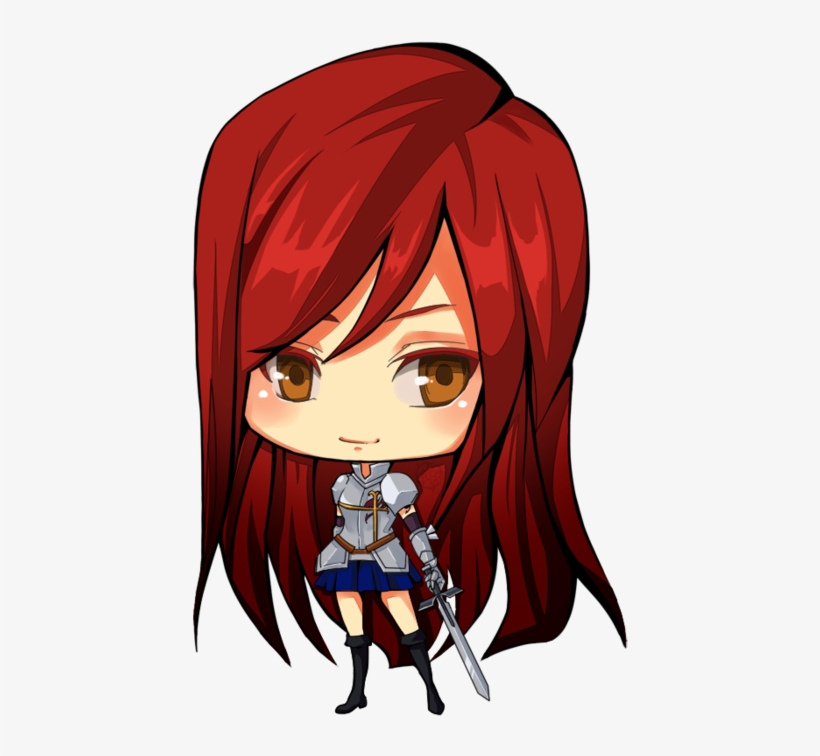 Fairy Tail Images Erza Chibi Wallpaper And Background - Erza Fairy Tail Chibi, transparent png #5806860