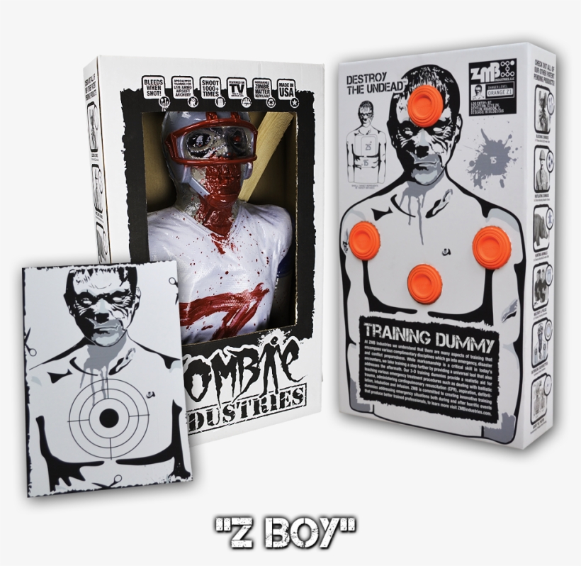 New! Version 3 Zombie Target 'bobo Clown' - 3-d Bleeder, transparent png #5808205