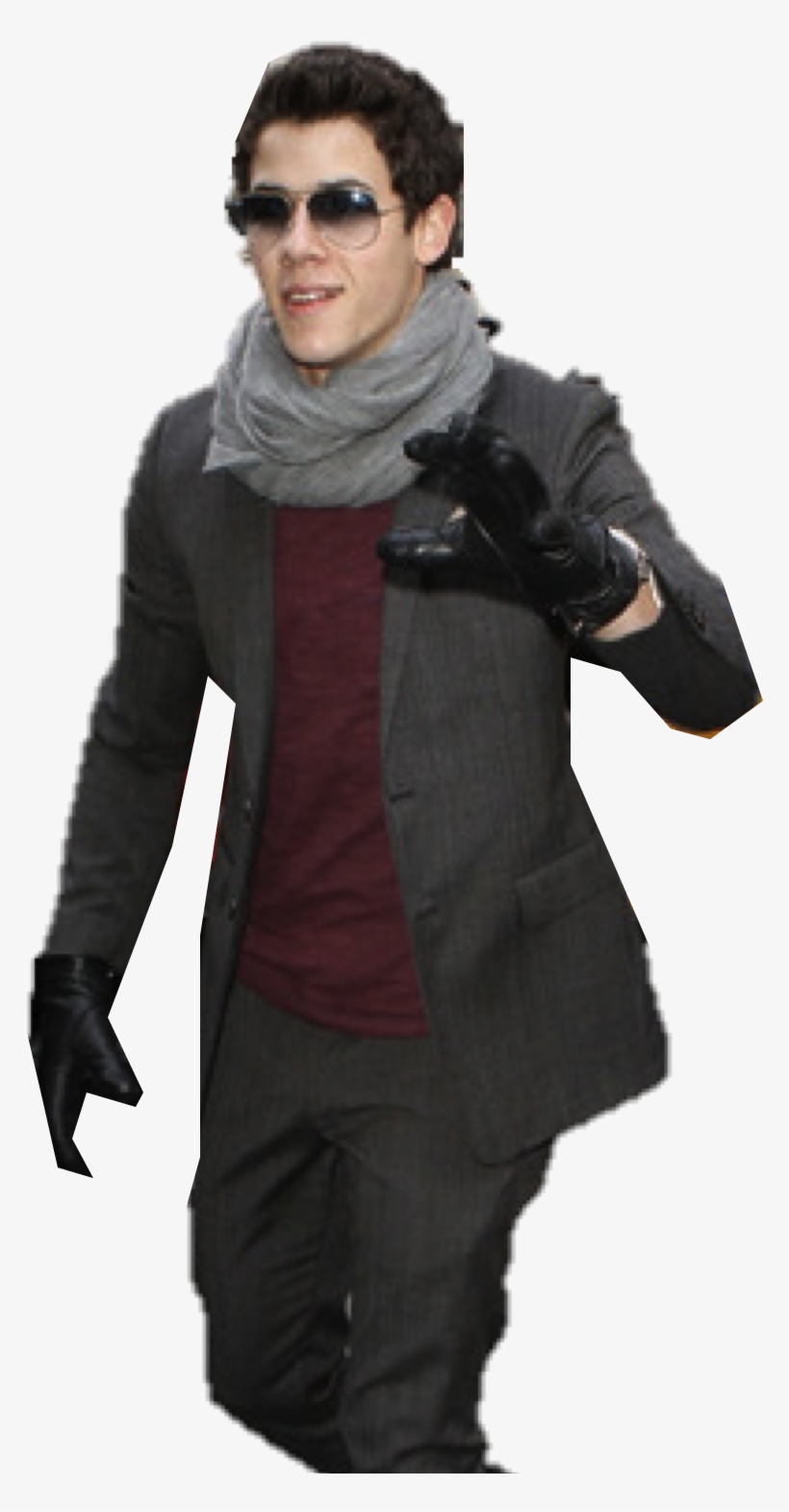 Nick Jonas Png - Leather Jacket, transparent png #5808707