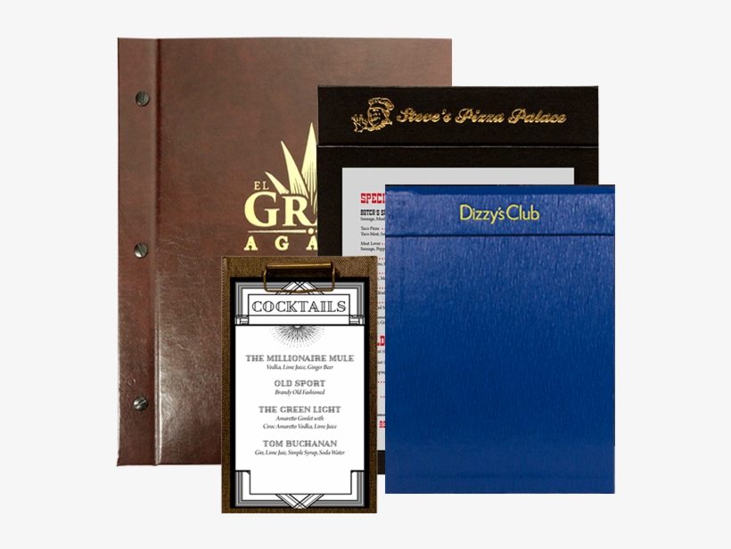 Designer Menu Board And Menu Frame - Menu, transparent png #5810511