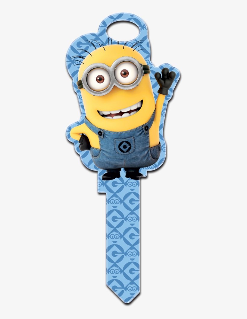 Minion Shape Key - Dad From Your Son Minions Fathers Day Card Despicable, transparent png #5810574