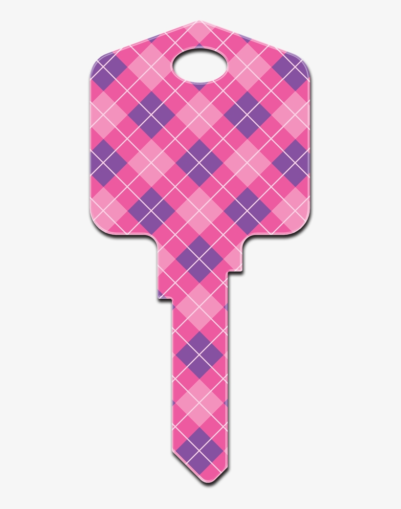 Kw1 - Pink Plaid, transparent png #5810818
