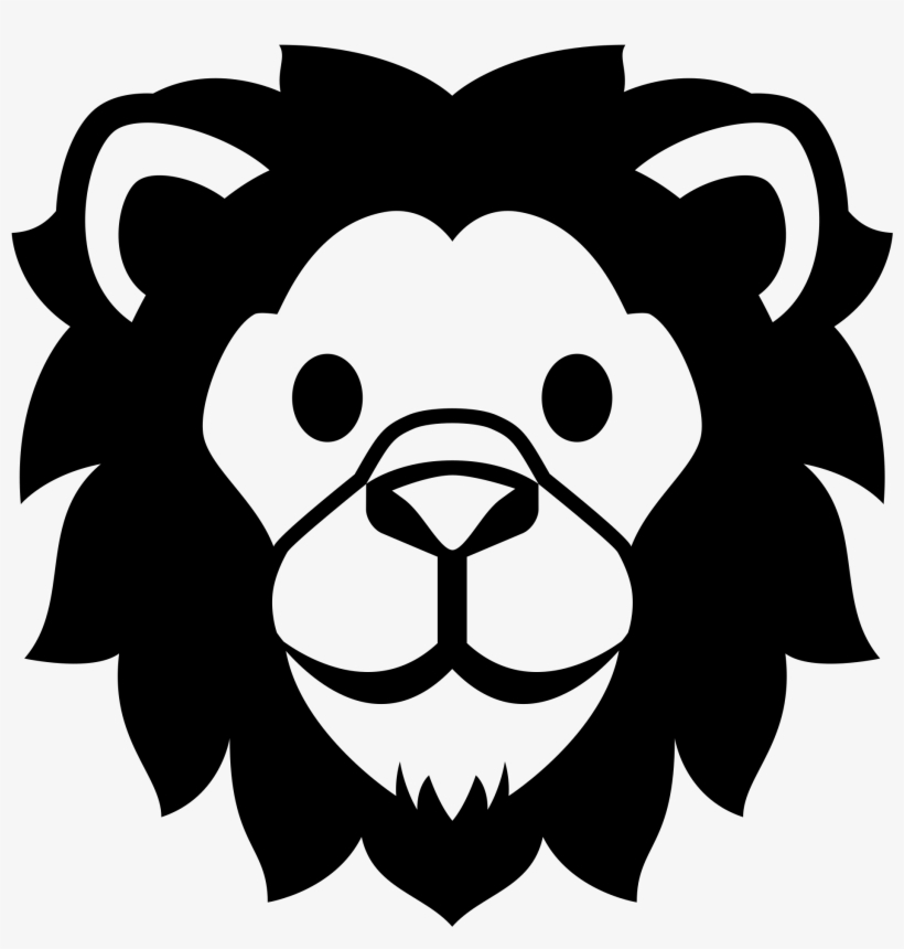Open - Transparent Background Lion Emoji, transparent png #5811132