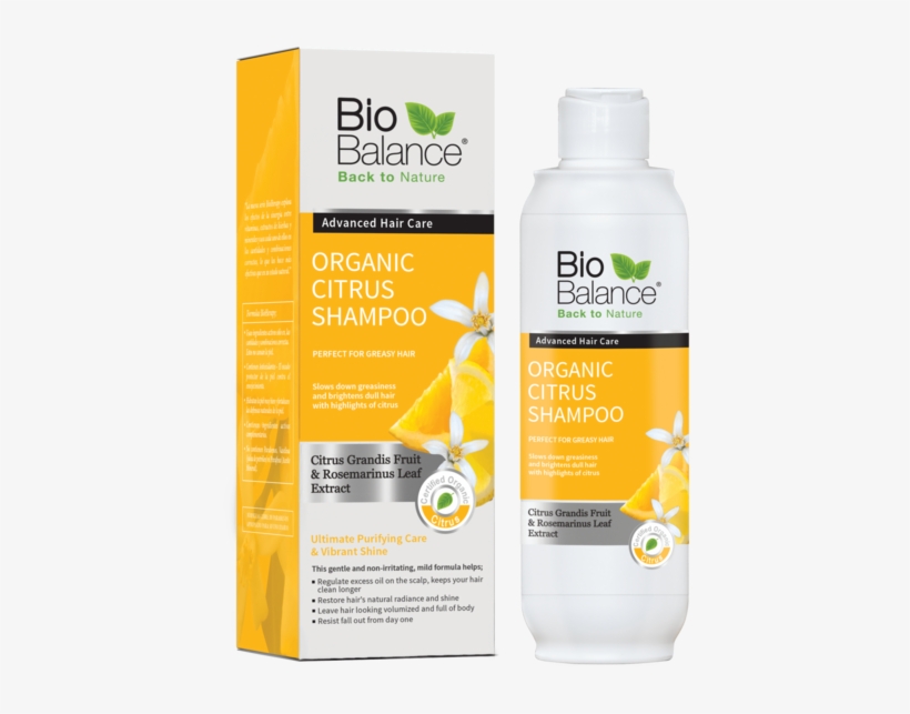 Bio Balance Citrus Shampoo, transparent png #5811184
