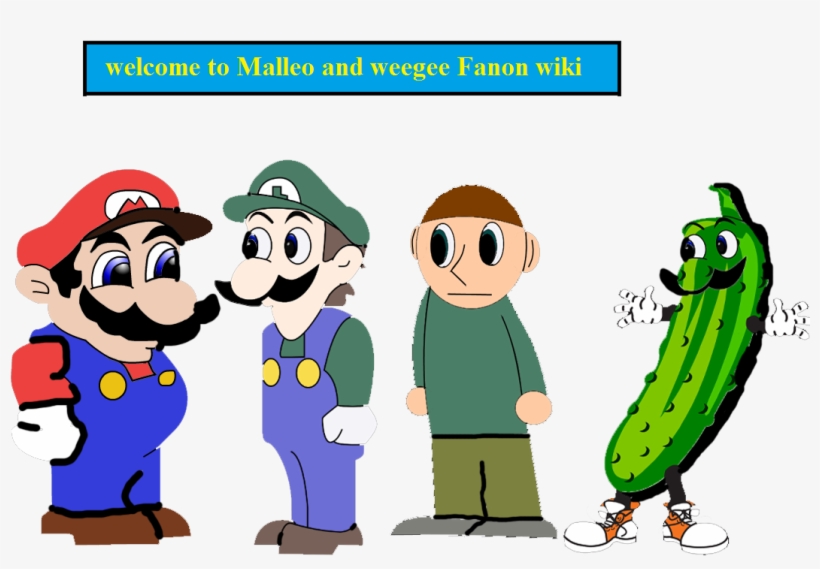 Welcome To Malleo And Weegee Fanon Wiki - Pickle Kisser Rectangle Magnet, transparent png #5812025