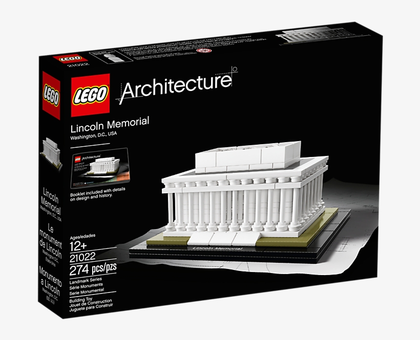 Lego Architecture Lincoln Memorial - Lego Architecture 21035 Solomon R Guggenheim Museum, transparent png #5812247