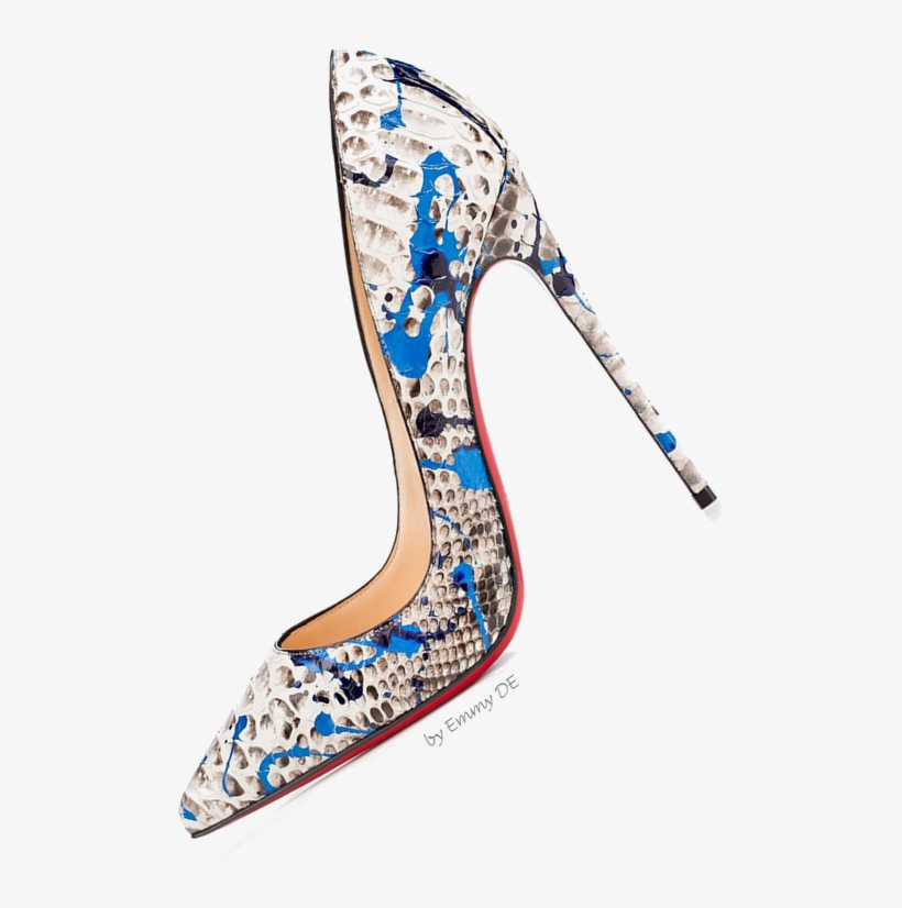 Brilliant Luxury By Emmy De * Christian Louboutin 'so - Basic Pump, transparent png #5812813