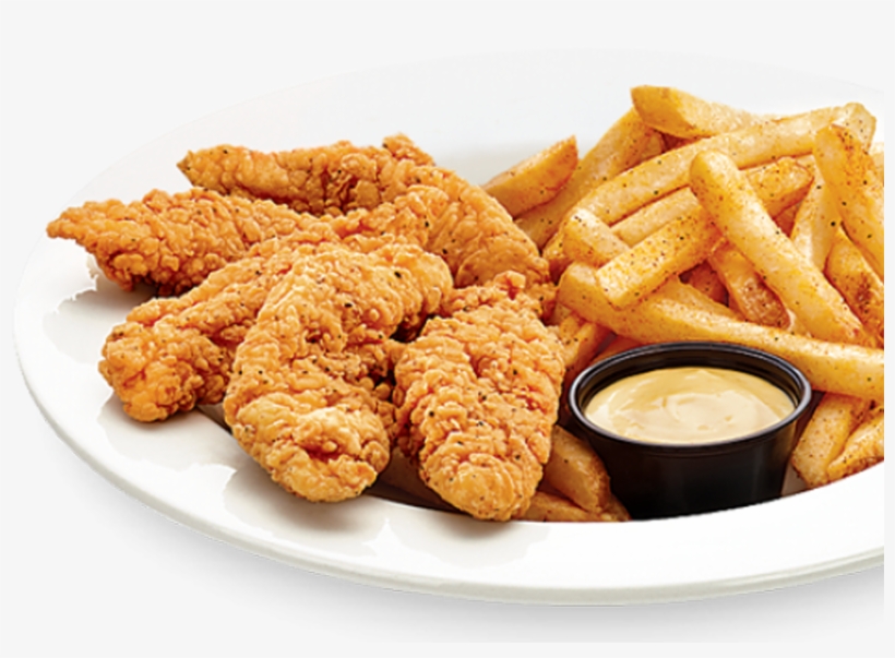 Kids Breakfast $5 - Chicken Fingers With French Fries, transparent png #5813705
