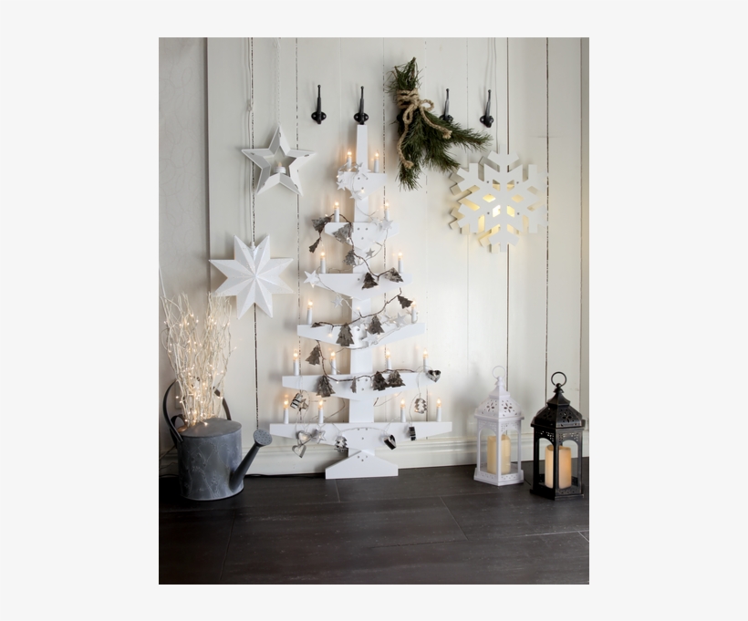 Outdoor Decoration Walter - Wooden Trees - Led String Lights Nature Tree, transparent png #5813757