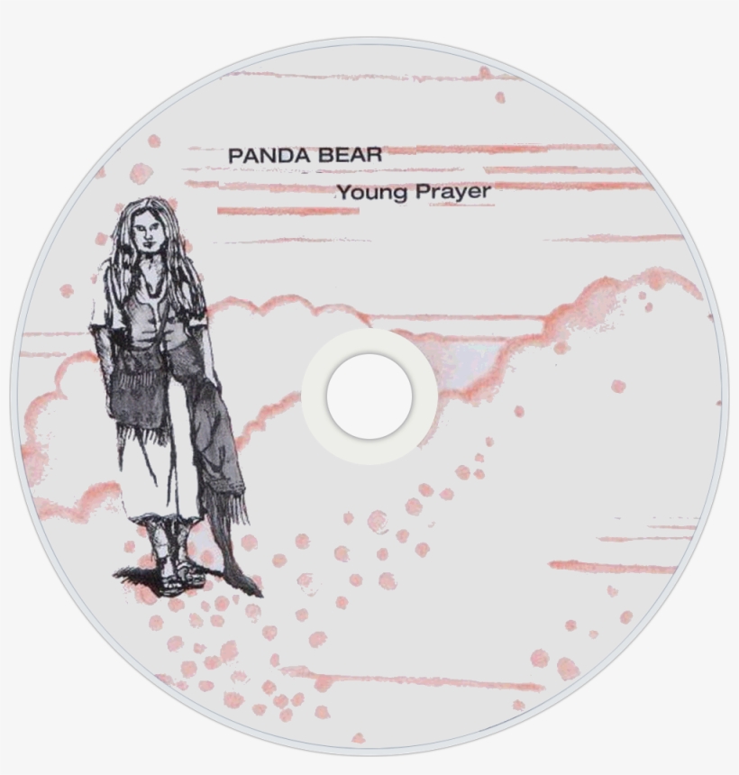 Panda Bear Young Prayer Cd Disc Image - Panda Bear Young Prayer, transparent png #5813762