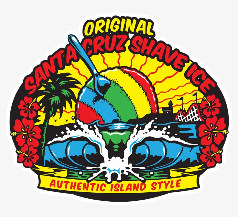 Santa Cruz Shave Ice, transparent png #5813857