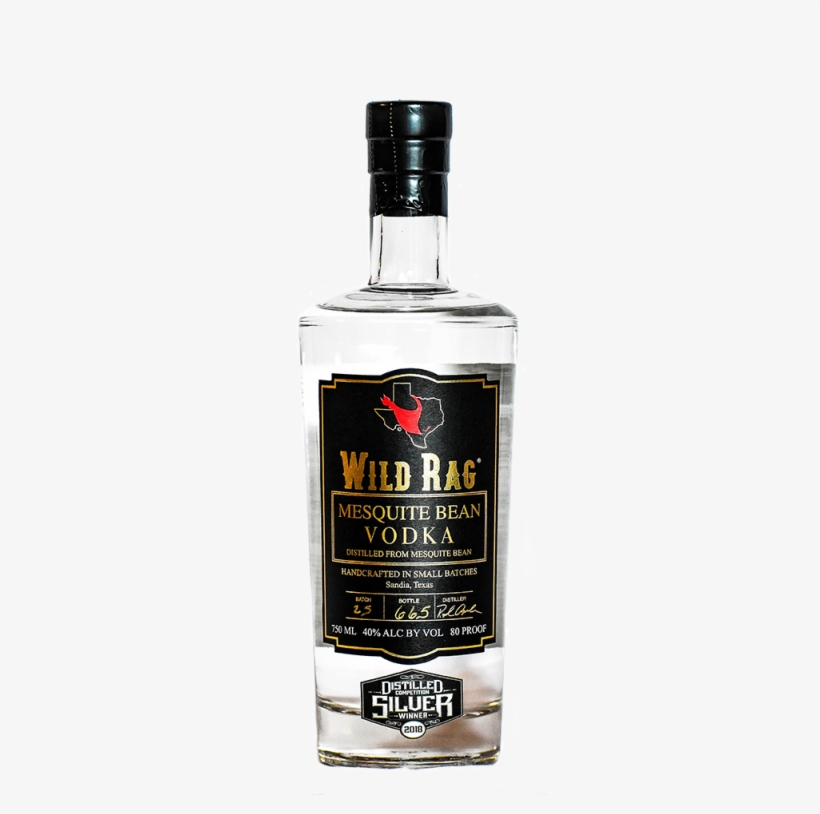 Wild Rag Mesquite Bean Vodka, transparent png #5814051