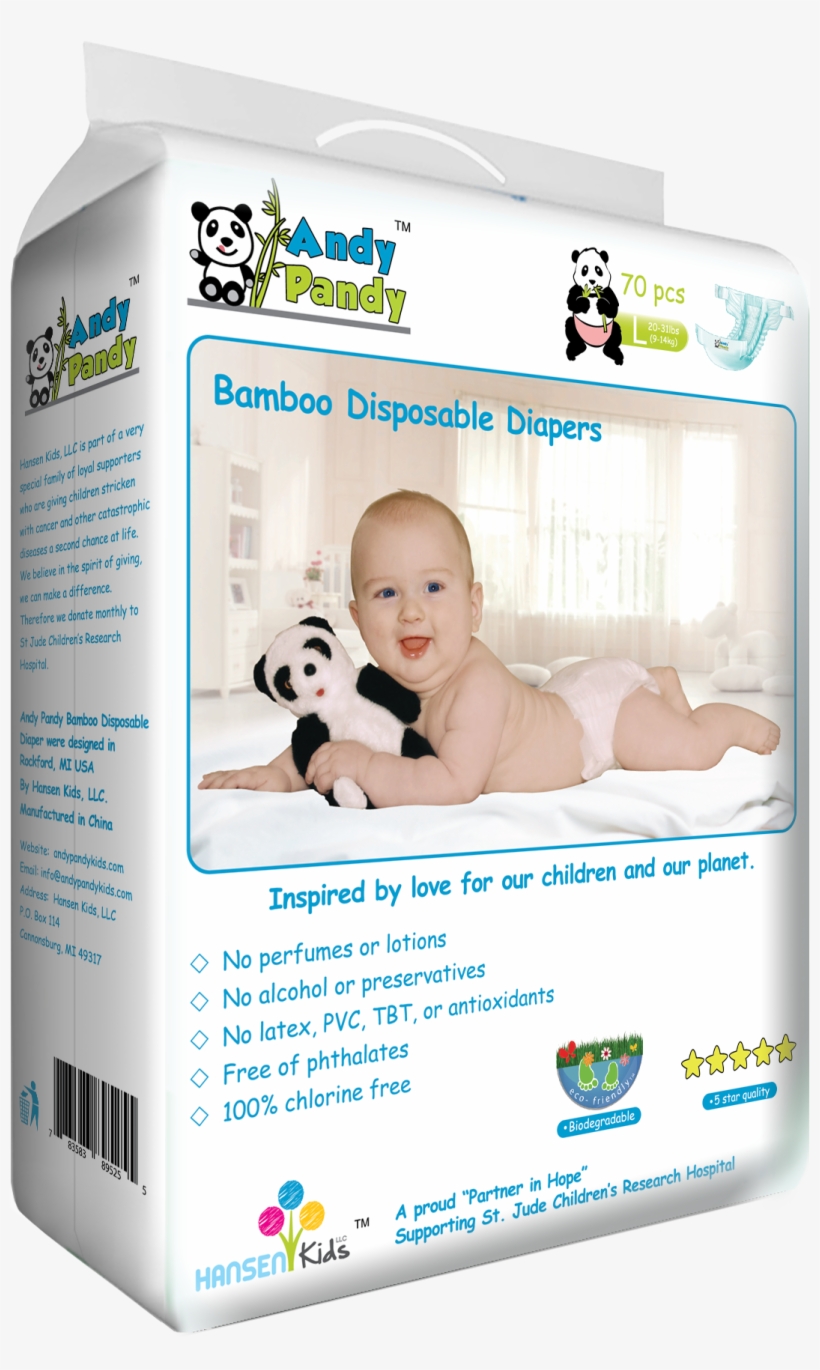 Premium Bamboo Disposable Diapers, transparent png #5814615