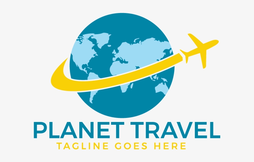Planet Travel Logo Design - Travel, transparent png #5814720