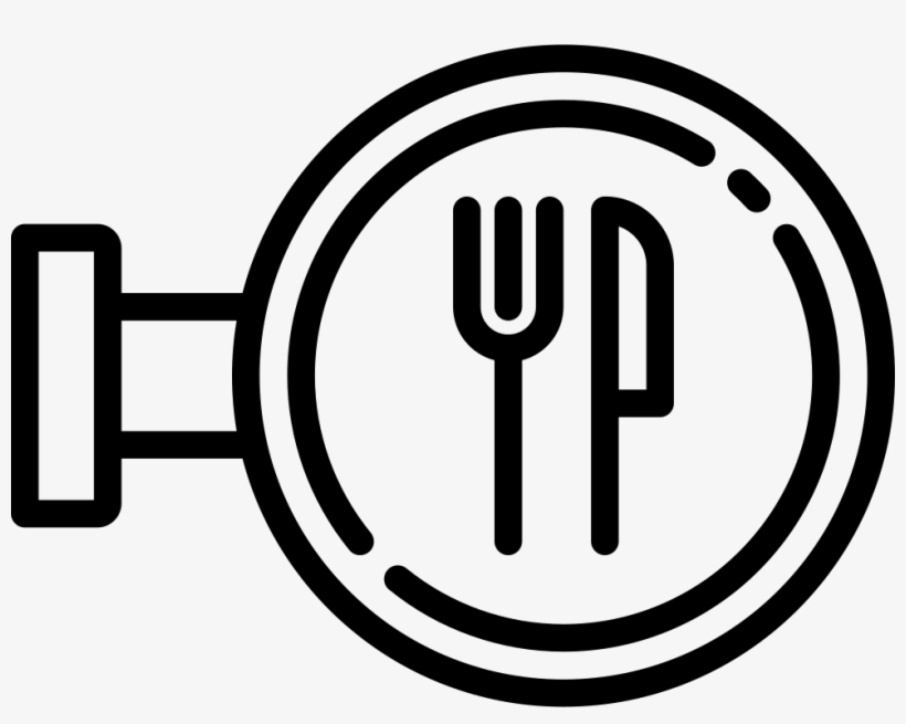 Restaurant Signboard Comments - Restaurant, transparent png #5814822