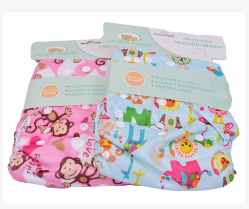 Re-usable Baby Diapers - Diaper, transparent png #5815243